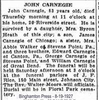 Carnegie, John